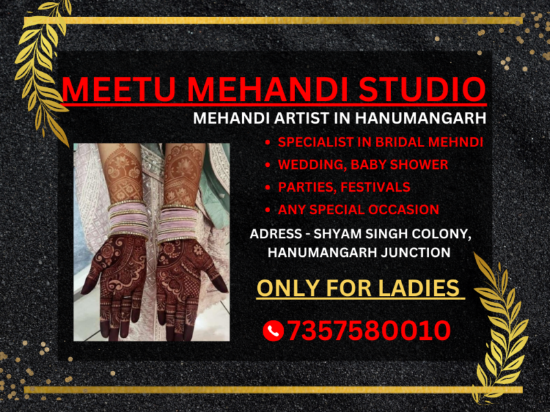 Meetu Mehandi Studio